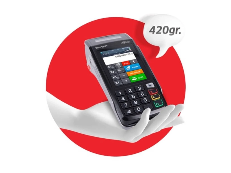 Ingenico Move 5000F Mobil POS Yazar Kasa