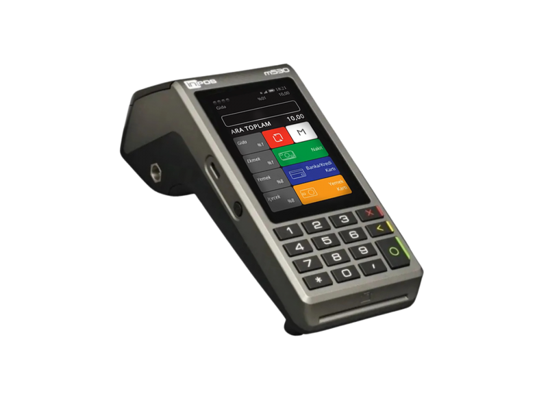 inPOS M530 4G Temassız ve QR Özellikli Yazar Kasa POS	