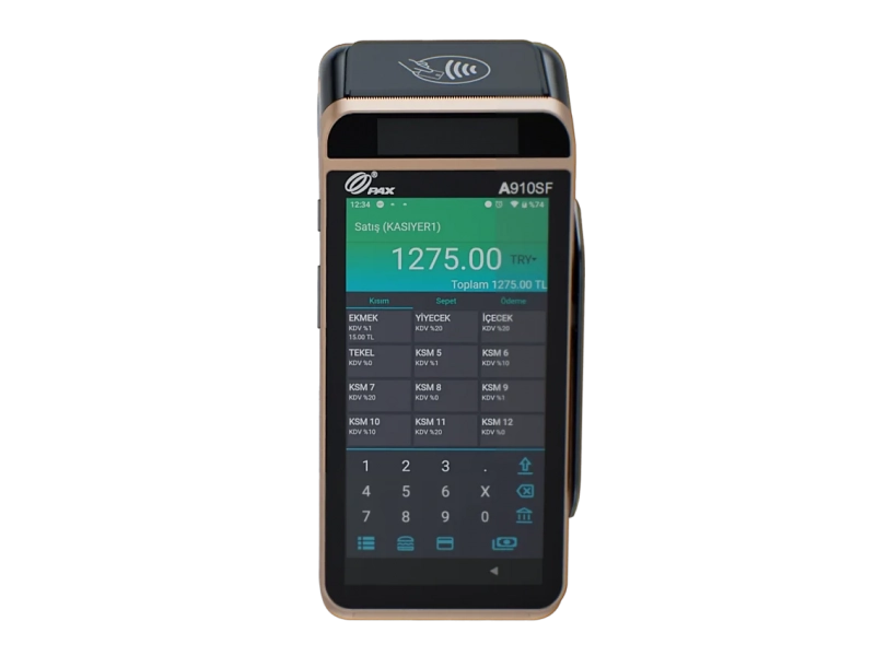 PAX A910SF ANDROİD YAZAR KASA POS