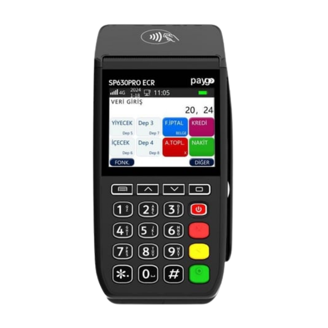 Paygo SP630 Pro ECR 4G EFT POS Yazar Kasa